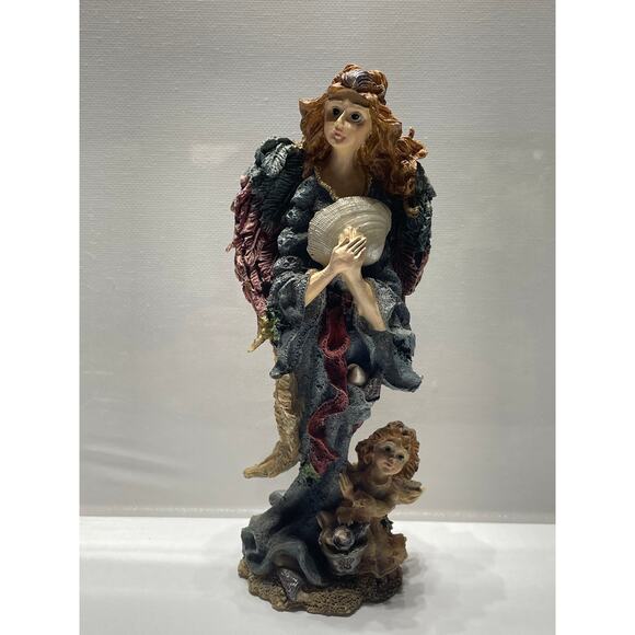 Boyd's Bears and Friends Folkstone Figurine Style 2823 "Oceania The Ocean Angel - Picture 1 of 8